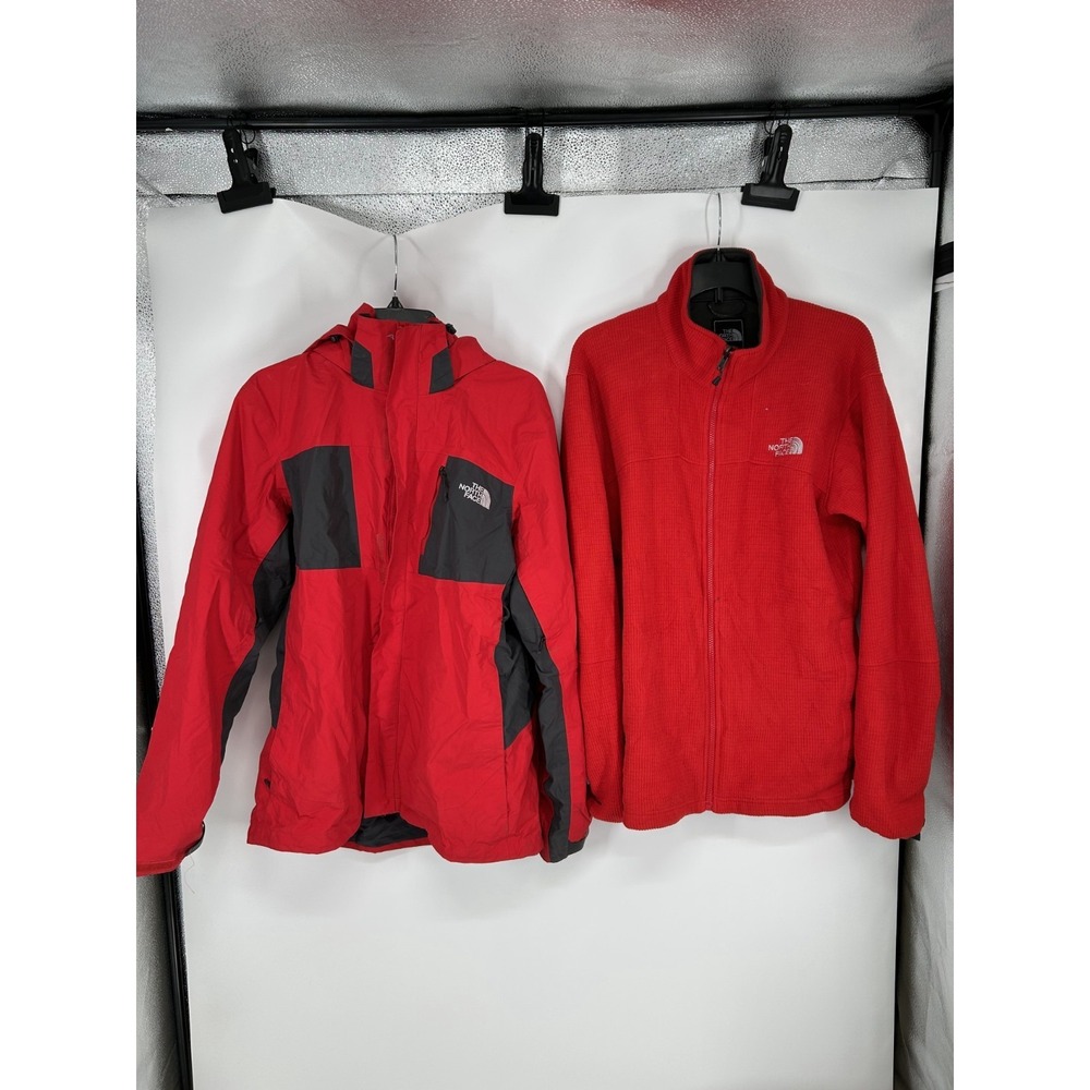 The North Face 3 In 1 Hyvent Jacket Mens Large Ski Snowboard Winter Snow Shell